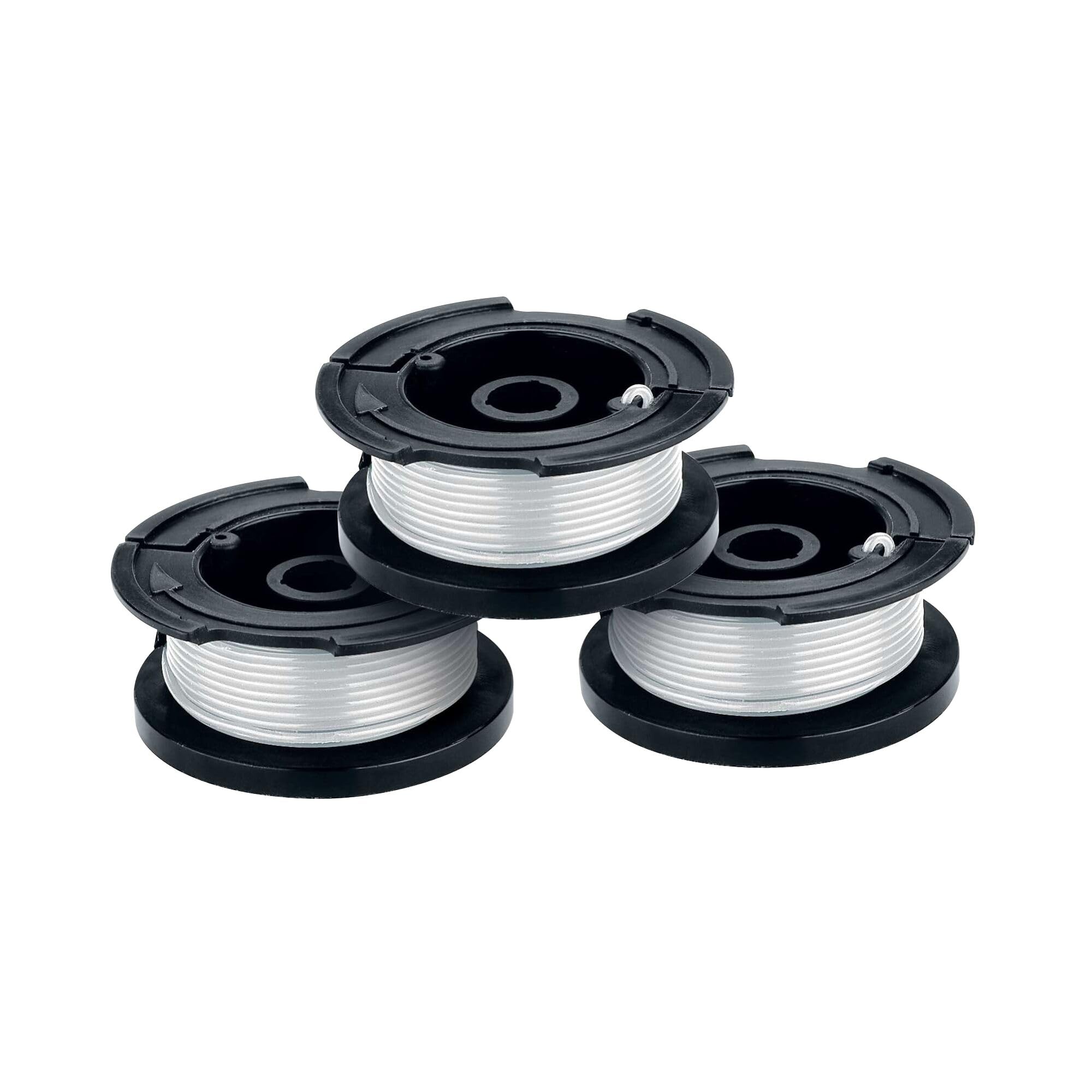 Ersatzspulen Für Black+decker Af-100-3zp Nylon-rasenmäherköpfe, Rasentrimmerfäden Und Trimmerfäden. 3er-pack.