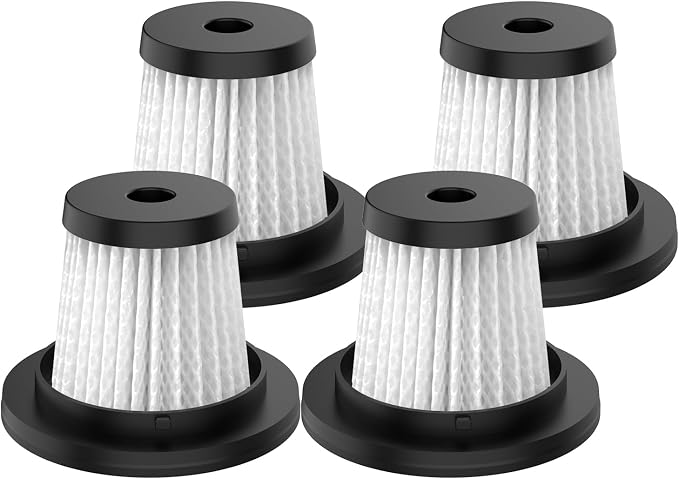 Geeignet Für Ittn Staubsaugerfilter Hepa Akku-handstaubsauger Autostaubsauger Filterkartuschen Zubehör 4er-pack Waschbar