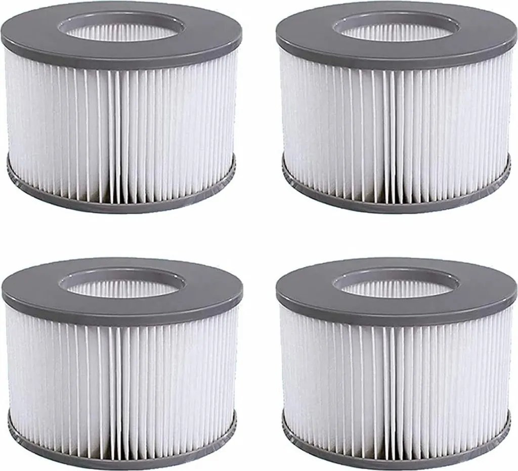Geeignet Für Mspa (modell 2020) Poolfilterkartuschen, Spa-poolfilter Und Aufblasbare Poolfilter, 4er-pack.