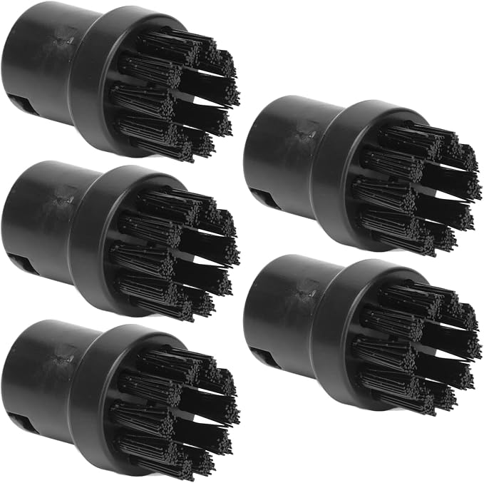 5-teiliges Set Aus Dampfreiniger-bürstenköpfen Und Ersatzbürsten, Kompatibel Mit Kärcher Sc1, Sc2, Sc3, Sc4 Und Sc5
