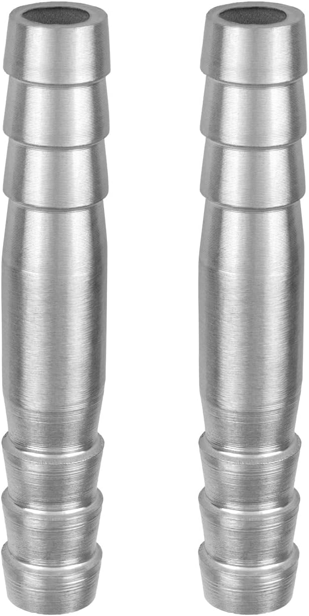 Schlauchanschlussstücke Aus Edelstahl, Rundkupplungsadapter (6er-pack - 1/2"-ausführung)