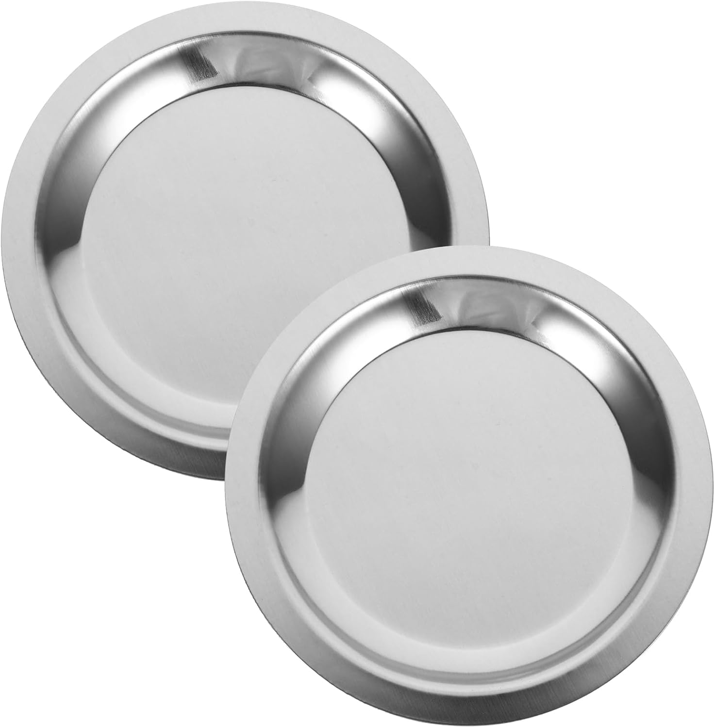 6-teiliges Set Runder Flaschenuntersetzer Aus Edelstahl (11,5 Cm Durchmesser) Für Partys Und Bars