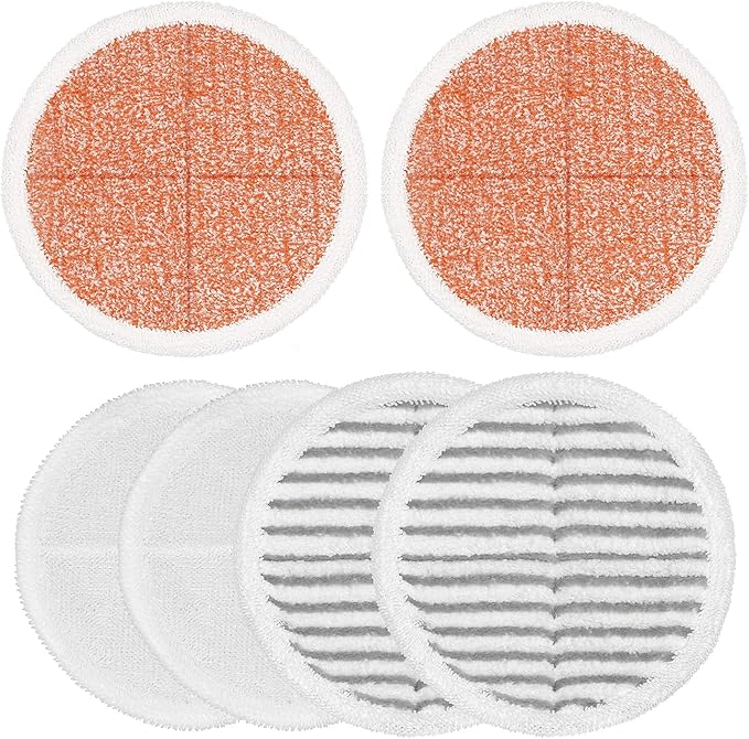 6-teiliges Wischmopp-set Für Bissell Spinwave 2124, 2039, 2037, 2039a Hartboden-set (2 Weiche, 2 Raue, 2 Robuste)