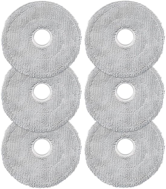 6er-pack Ersatz-wischmopppads Für Dreame L40/x40/x50 Ultra