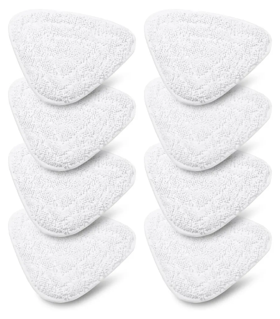 Geeignet Für Vileda Dampfmopptücher, Geeignet Für O-cedar Dreieckige Chenillefaser-ersatztuchpads, 8 Stück