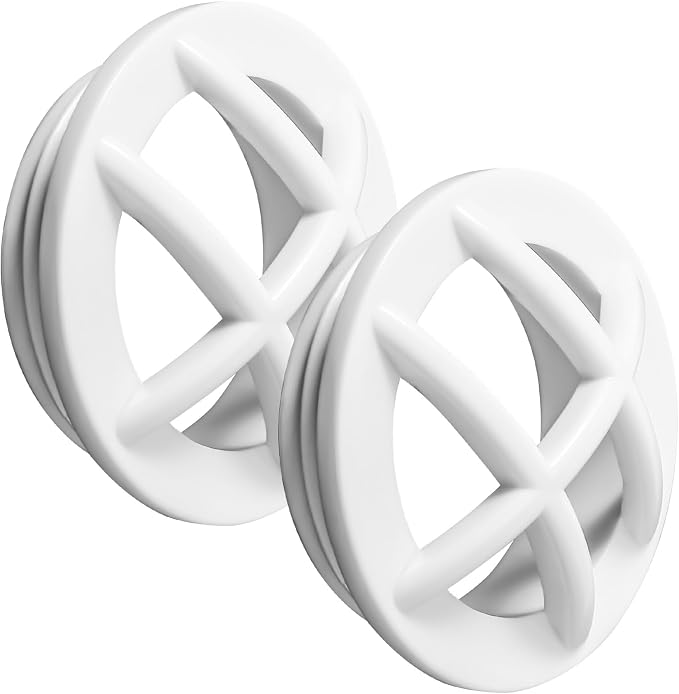 Zwei Ersatz-sicherheitsgitter Mit Gewinde Für Sp1026 Pools 1,5" 3,8 Cm Richtungsstrom-ösen-einlass Saugvakuum Whirlpools