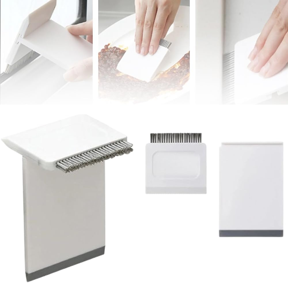 2-in-1-reinigungsbürste Mit Scheuerdüse – Multifunktionaler Silikon-minibesen – Reinigungswerkzeug Für Verschiedene Oberflächen – Spüle – Arbeitsplatte – Glas – 1 Stück