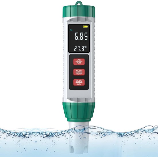 Hochpräzises Ph-meter (±0,01), 5-in-1-pool- Und Trinkwassertester