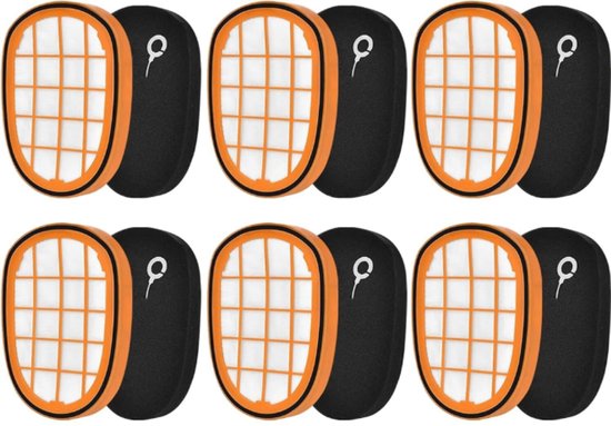 6er-pack Ersatzfilter Für Kabellose Staubsauger Speedpro Max/philips