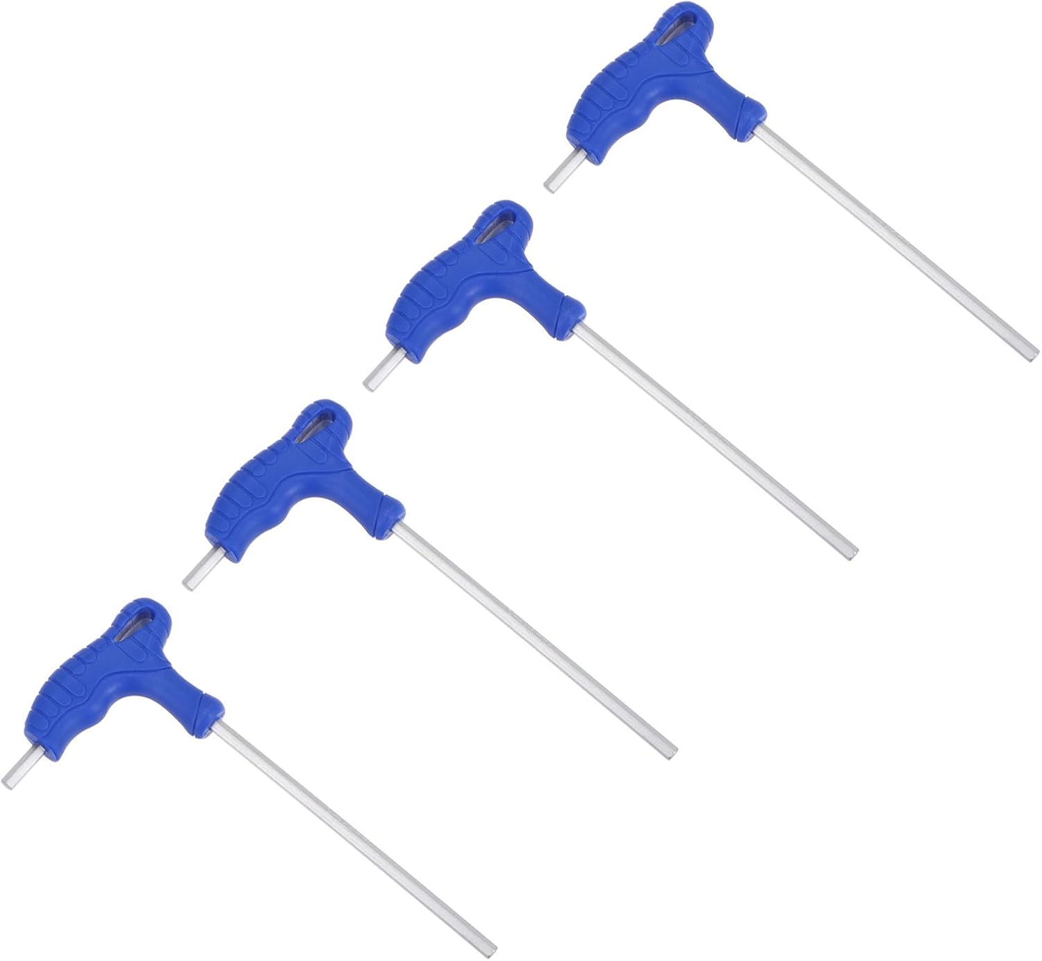 Geeignet Für 4-teiliges Set 4-mm-inbusschlüssel, T-griff-doppelschlüssel, Metrischer Cr-v-stahl-flachschlüssel Für Heimwerker-autoreparaturen
