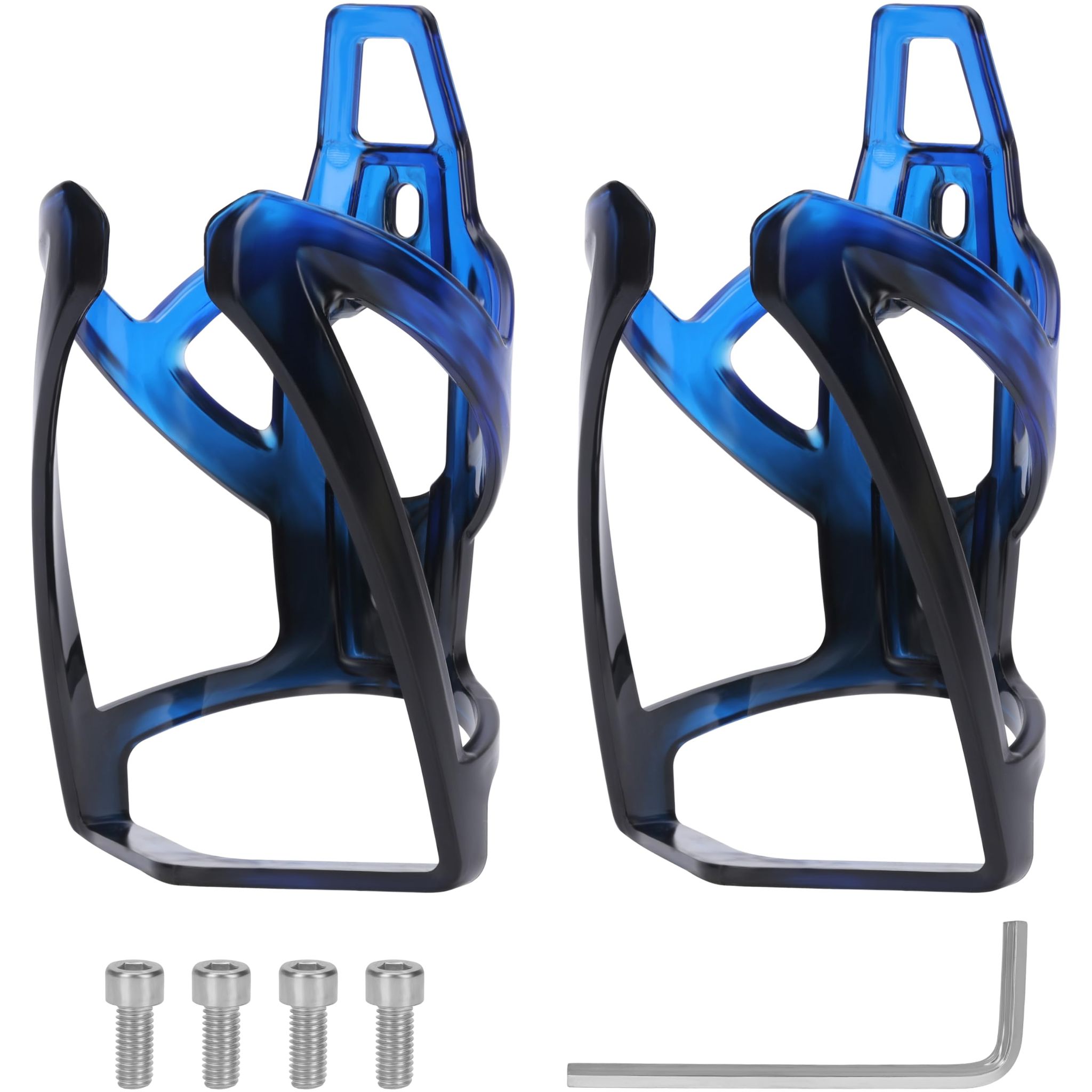Flaschenhalter-set (blau) – 2 Flaschenhalter Für Mountainbike Und Rennrad – Fahrradzubehör