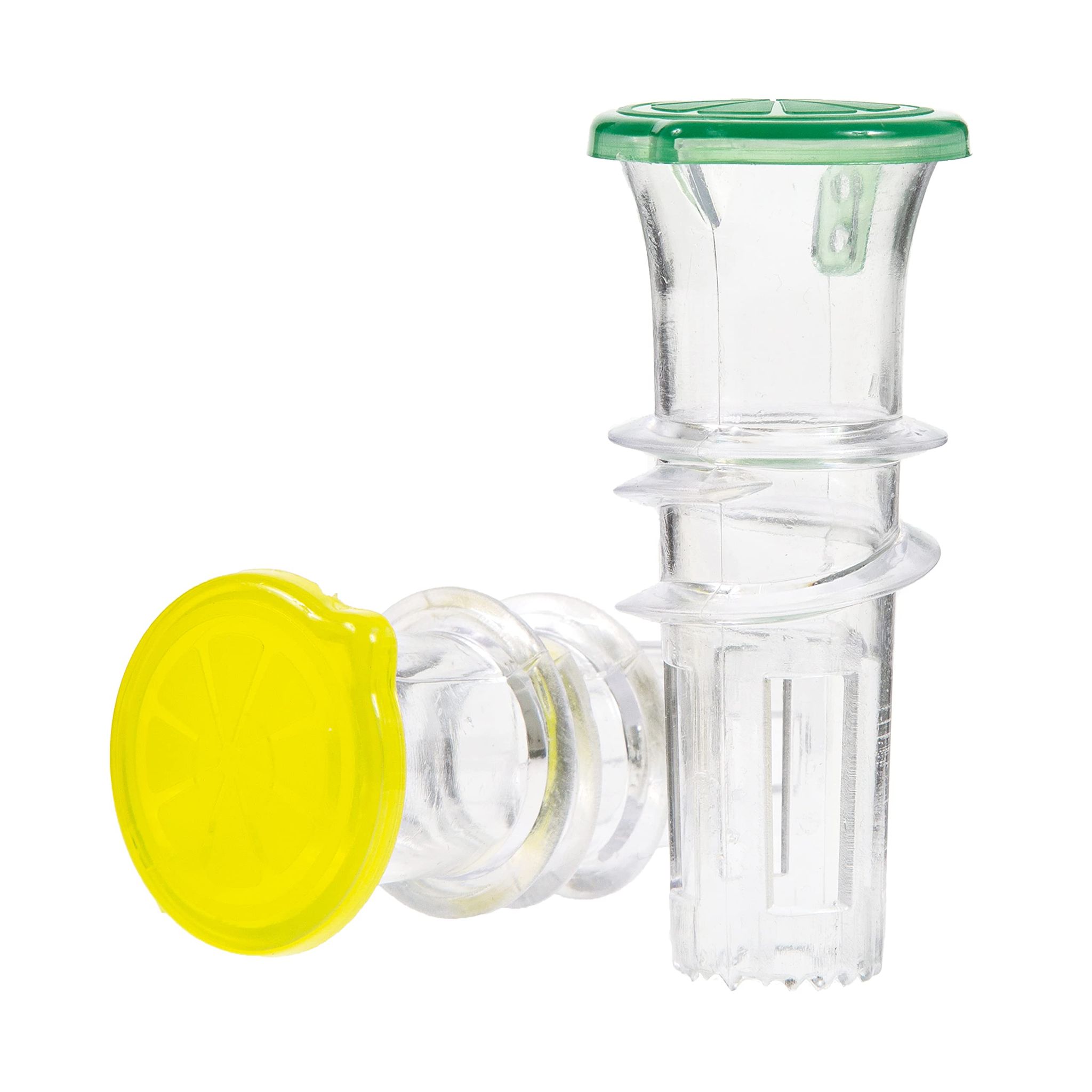 Zitronenpresse – 2er-pack Zitronenpresse – Bpa-freier Kunststoff Limettenpresse – Kompakte Presse Mit Deckel – Zum Auspressen Von Limetten Für Cocktails Und Getränke