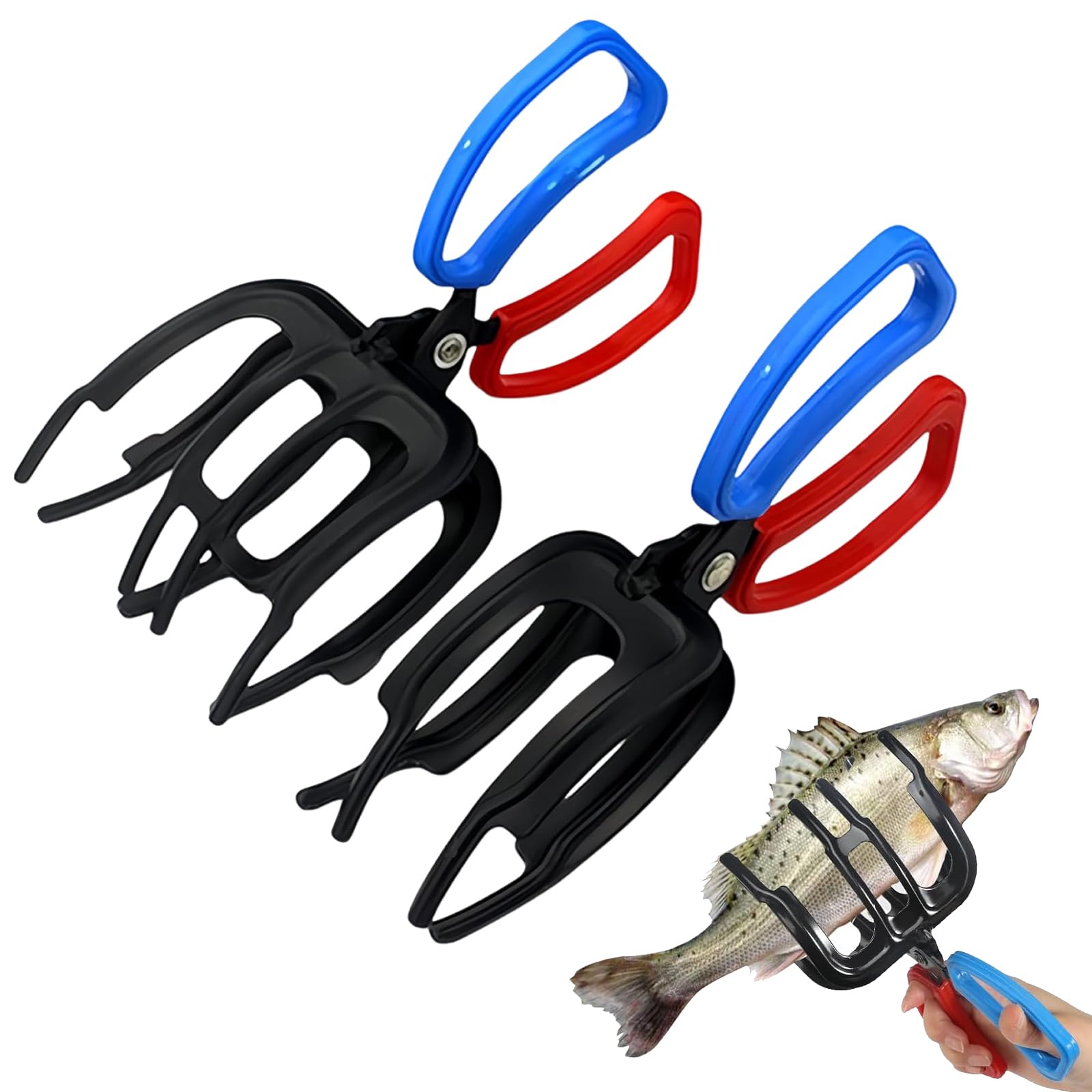 2 Stück Fischzangen, Angelzangen Aus Metall, Mehrzweck-angelzangen, Fischzangen, Zangen Für Angelausrüstung, Für Die Meisten Süßwasserfische. Fischzangen