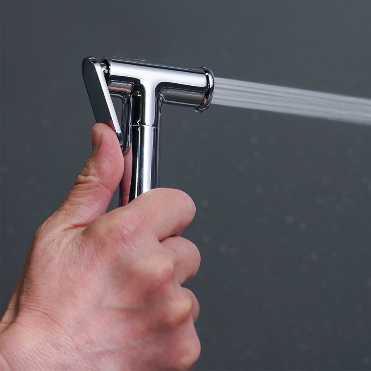 Handbrause Für Toilette, Runde Stoffwindeldusche, Messing-handbrause Für Toilette – Toilettenreinigung, Haustierwäsche