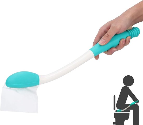 Toilettenreinigungshilfe, Toilettenpapier, Toilettenpapier-bodenwischer, Behinderung, Senioren, Selbstreinigendes Toilettenpapier Mit Griff