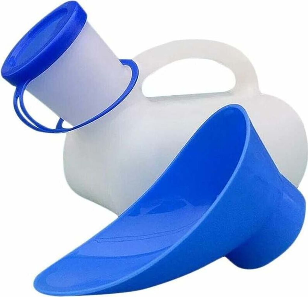 Unisex-urinal, Auto-urinal, 1000 Ml, Tragbares, Wiederverwendbares Reise-urinal, Urinauffangflasche Für Ältere Reisende.