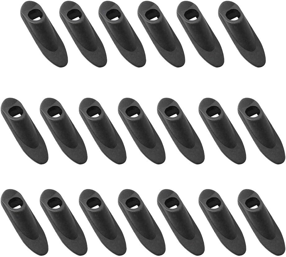 20-teiliges Set Aus Kabelkanälen Und Kabelführungen Für Fahrräder, Rahmenmontierten Kabelhaltern Und Fahrradzubehör Für Die Kabelführung.