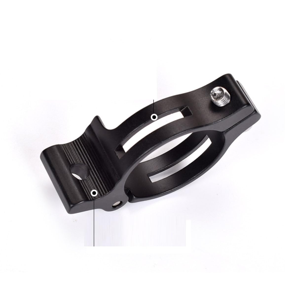 Kettenclip-adapter Für Fahrradumwerfer, Aluminium, Schwarz, 31,8 Mm Umwerferadapter.