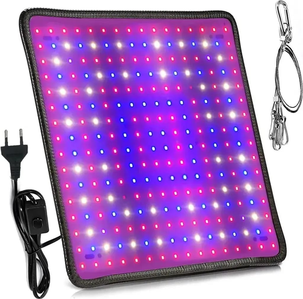 Vollspektrum-gewächshaus-pflanzenwachstumslampe Mit 256 Led-perlen, Geeignet Für Sämlinge, Blumen Und Gewächshäuser.