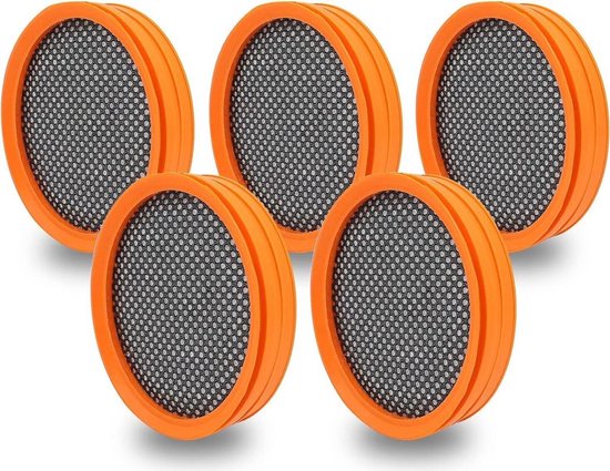 5er-pack Ersatzfilter Für Philips Speedpro Und Aqua Fc8009/01 Akku-staubsauger