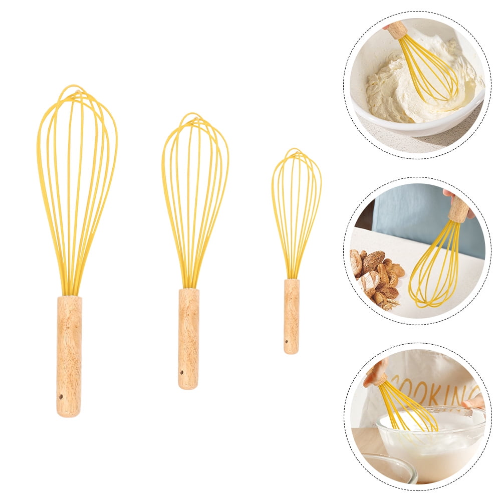3-teiliges Multifunktionales Schneebesen-/silikon-set