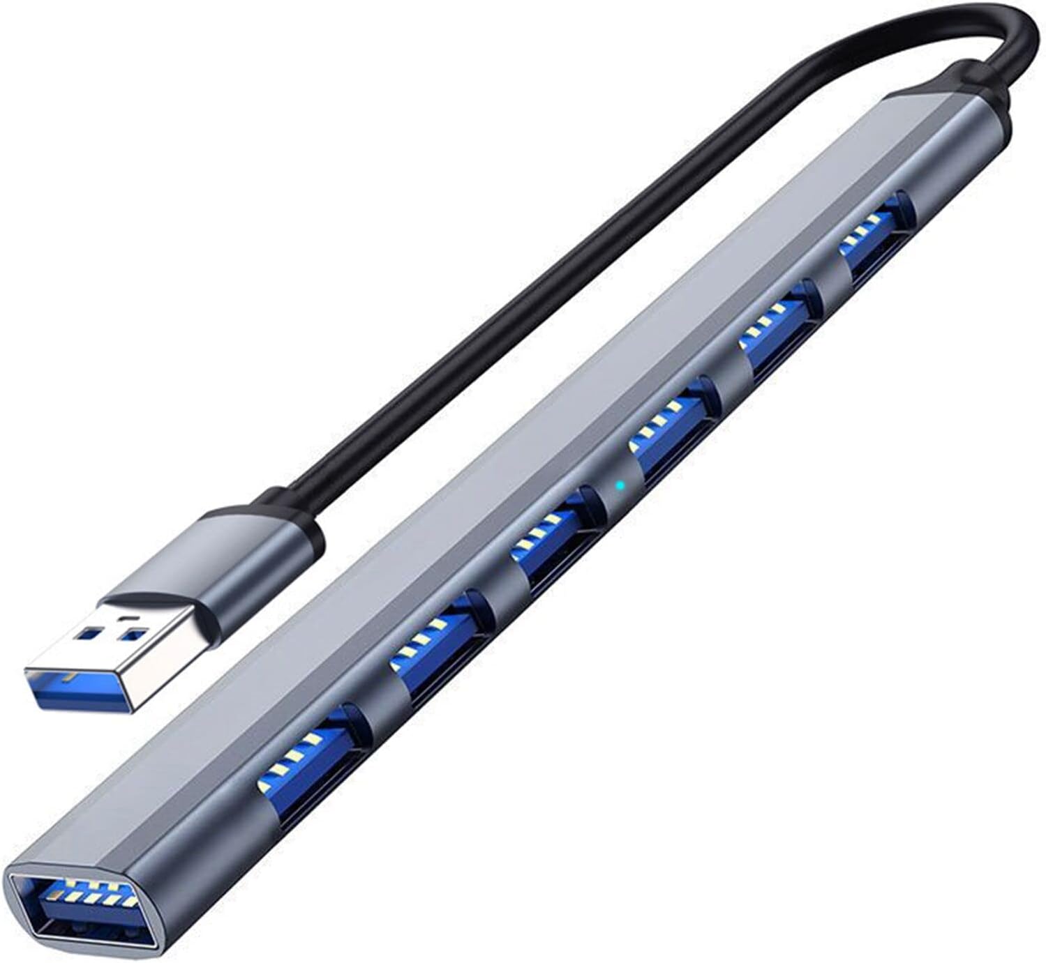 2er-pack Vienon Usb 3.0 Hub – 7-port-usb-splitter Aus Aluminium – Geeignet Für Laptops, Pcs, Macbooks, Mac Pro, Mac Mini, Imac Und Surface Pro