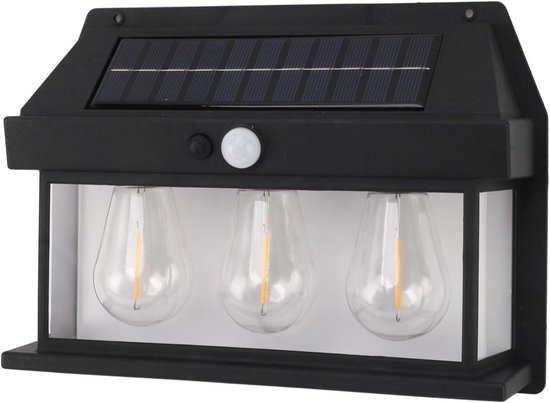 Solarbetriebene Außenleuchte, Ip65 Wasserdicht, Helles Flutlicht Mit Bewegungsmelder Für Gärten Und Zäune.