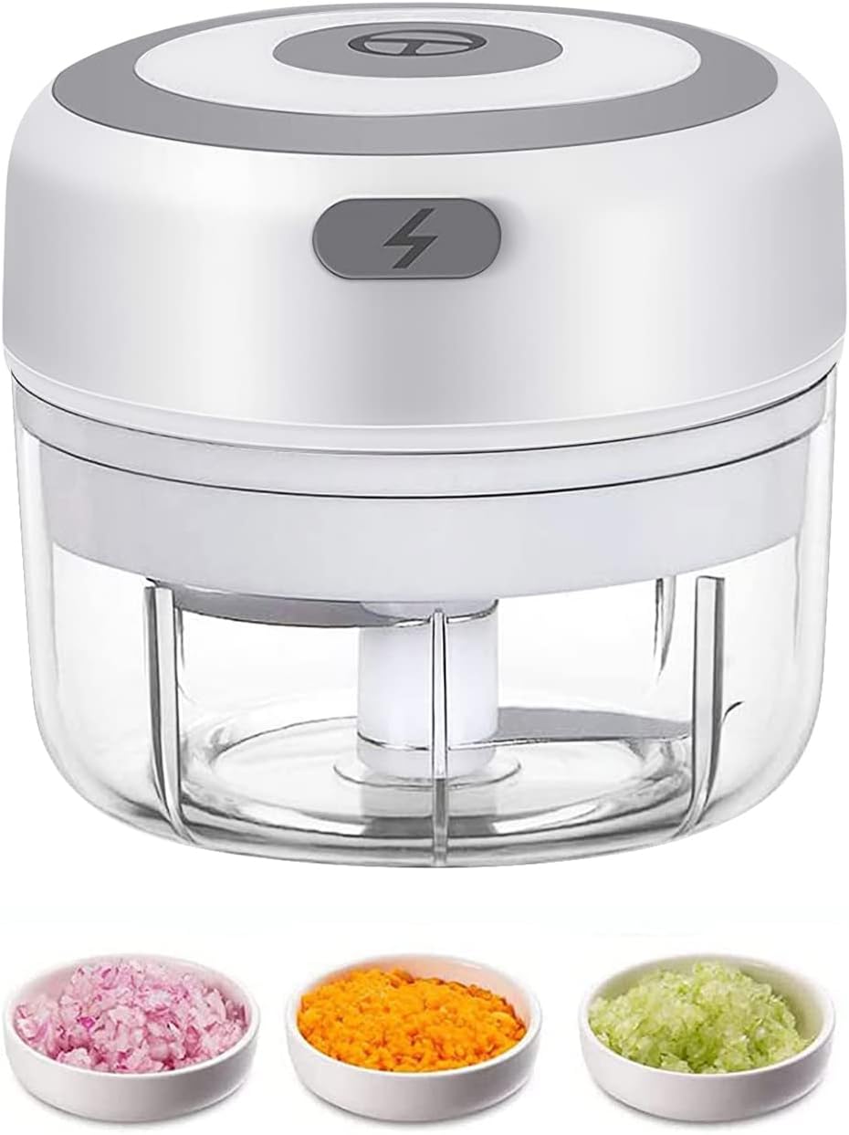 Elektrischer Mini-knoblauchzerkleinerer, 100-ml-lebensmittelzerkleinerer, Usb-anschluss, Tragbarer Mini-küchenprozessor