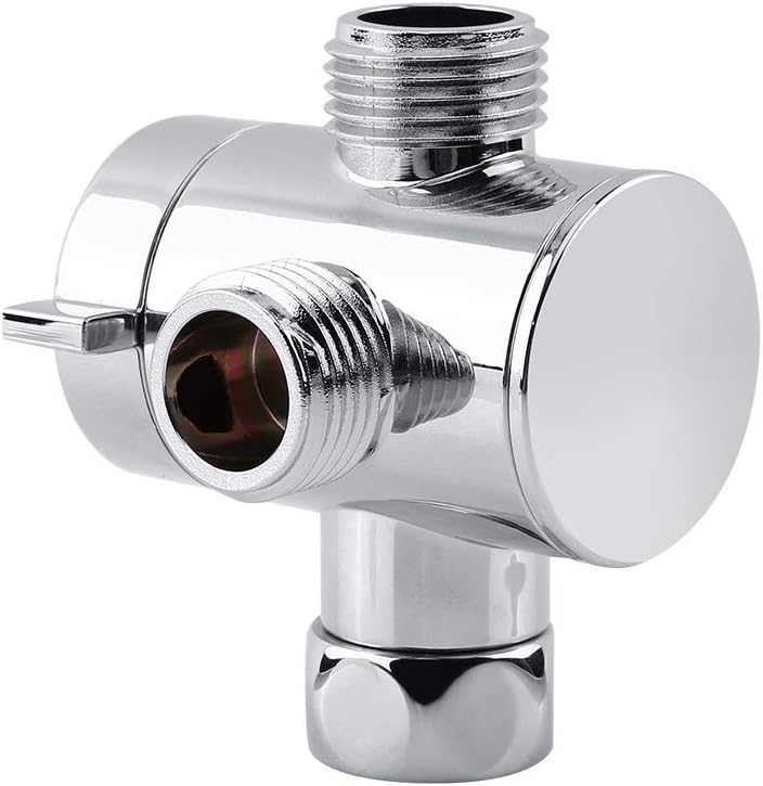 Multifunktionaler Dreiwege-duschkopfverteiler, Duschkopfadapter Für Wandmontierte Duscharme, G1/2"-ersatz-t-stück-wasserhahn Für Küchenspülen.