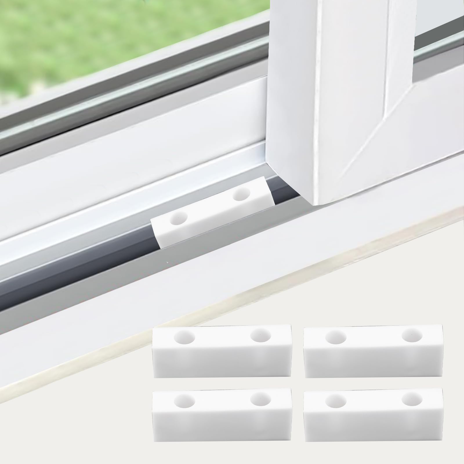 10 Fenstersicherungen Für Vertikale Und Horizontale Fenster Mit 20 Schrauben, Geeignet Für Schule, Büro Und Zuhause.