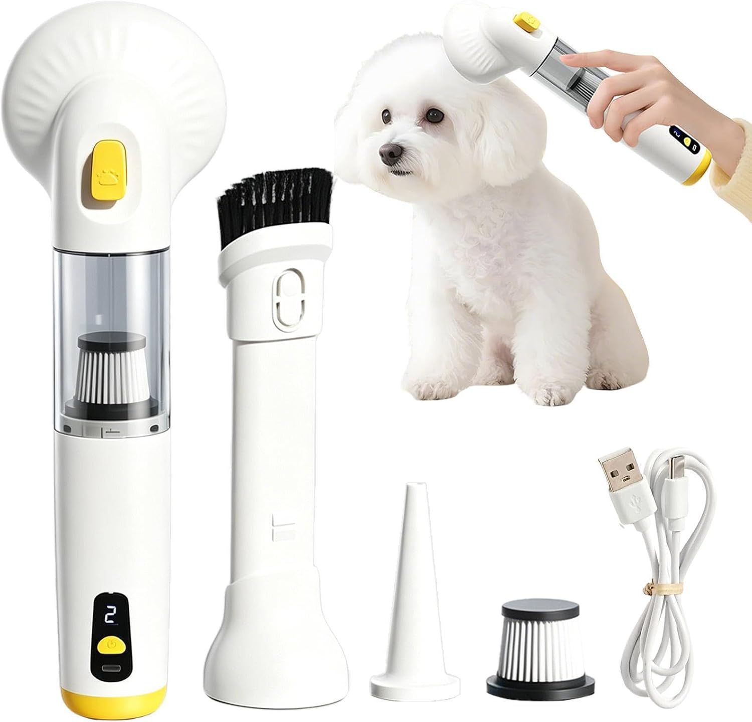 Universeller Tierhaarsauger, Multifunktionaler Tierhaarentferner, Verhindert Tierhaarausfall, Zur Reinigung Von Tierhaaren In Wohnungen, Büros Und Wohnmobilen.