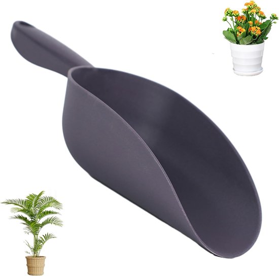 Kleine, Runde Gartenkelle – Spaten Für Zimmerpflanzen Zum Auflockern, Umgraben Und Umpflanzen
