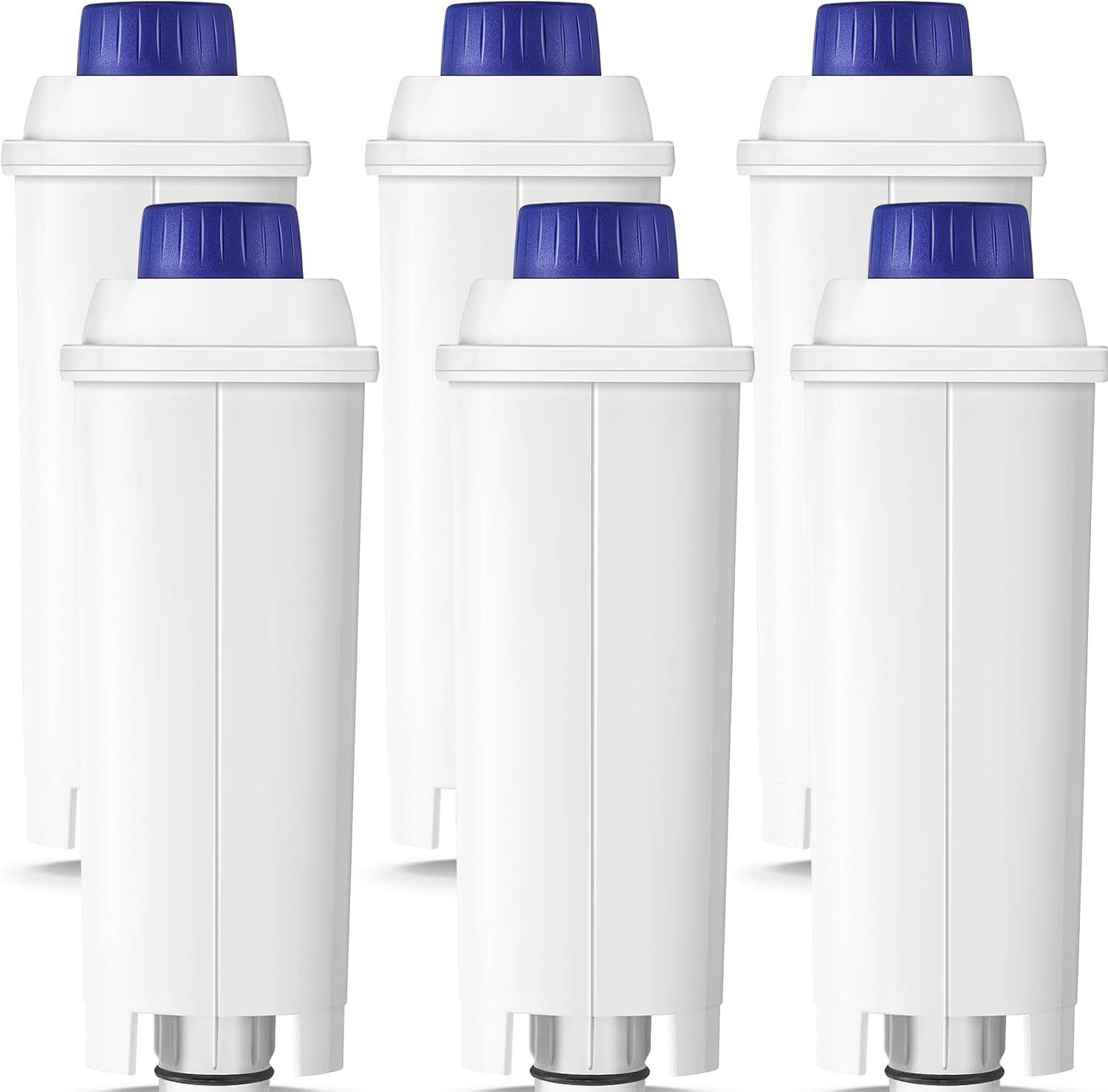 6-teiliges Ersatzfilterset Für De'longhi Staubsauger Dlsc002, Ser3017, 5513292811, Kompatibel Mit Dinamica, Magnifica S, Eletta Explorer