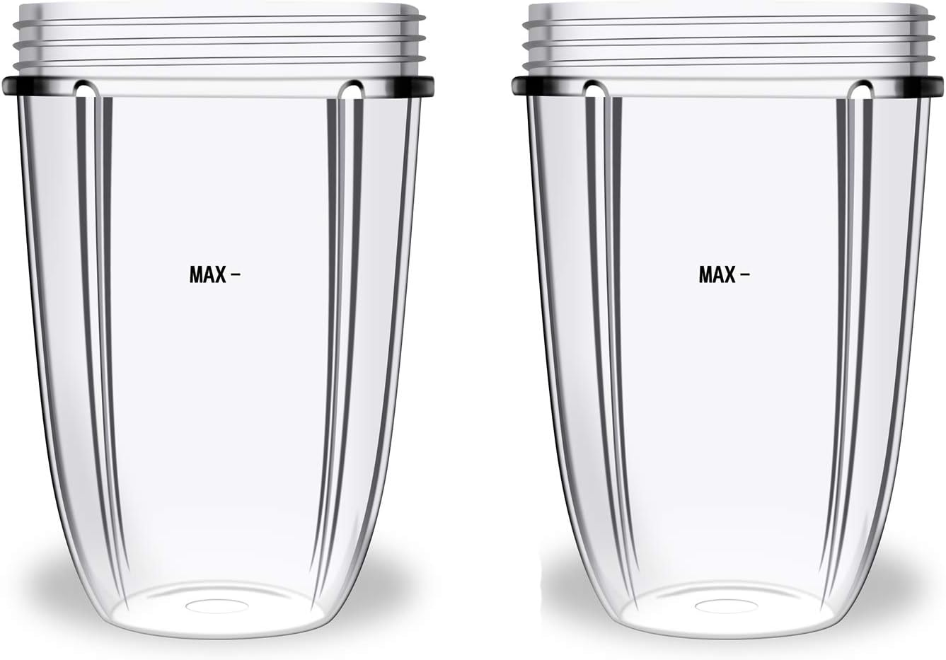 Passend Für Einen 18-unzen-becher Für Kompatible Nutribullet 600w/900w Ersatzteile Für Mixer, Entsafter Und Rührgeräte (2 Stück)