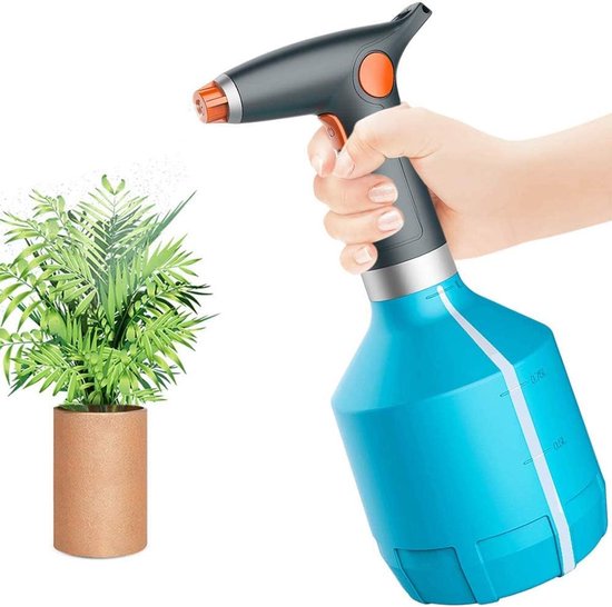 Elektrische Gießkanne, Elektrische Sprühflasche Für Zimmer-/gartenpflanzen, Automatische Bewässerung, 1000 Ml (blau)