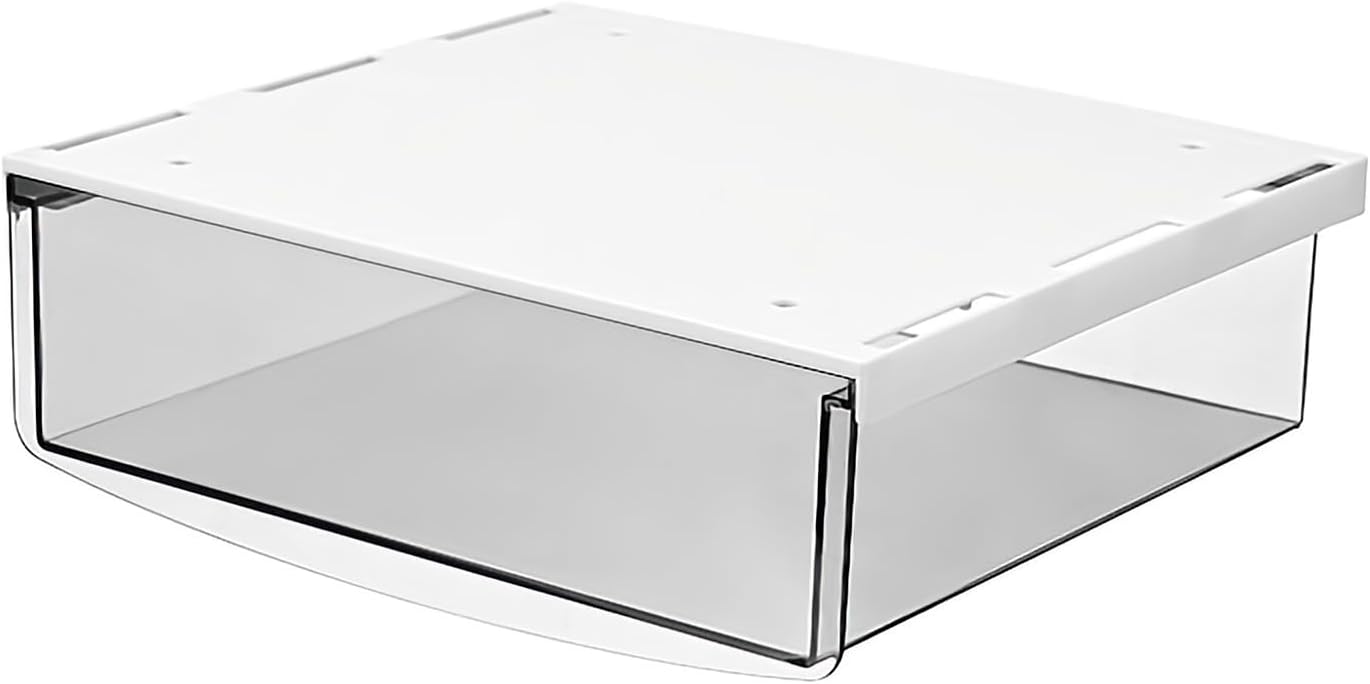 24 X 21 X 8 Cm, Selbstklebender Verdeckter Schubladenboden, Aufbewahrung Und Organisation, Schreibtische, Möbel, Bücherregale, Schränke, Transparent Schwarz.
