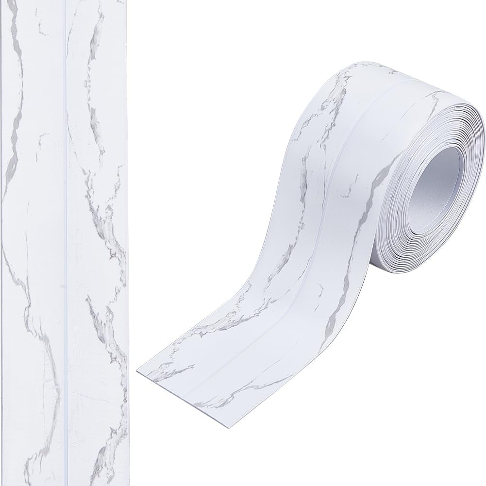 3 Rollen Pvc-kantenband Mit Marmormuster, Selbstklebendes Dekoratives Kantenband, Für Diy-tische, Schrankmöbel, 37 Mm, 3,2 M/rolle.