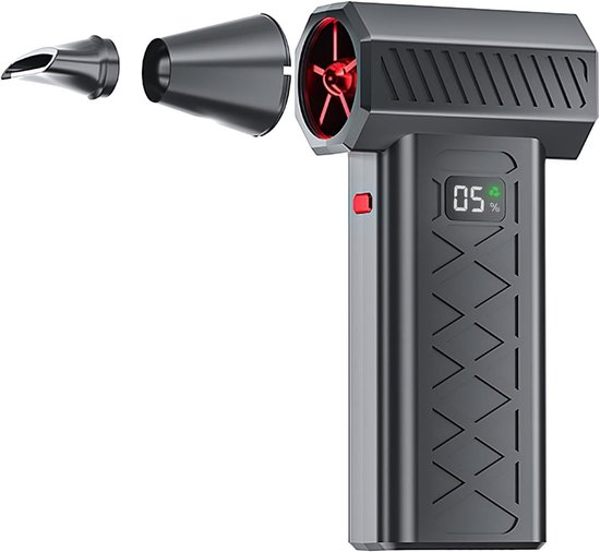 Druckluftgebläse, 6 Geschwindigkeitsstufen, 130.000 U/min, 6000 Mah, Display, Hammer, Für Tastaturen/autos