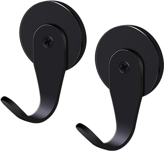 Magnetischer Kranzanhänger – 2er-pack – Schwarz