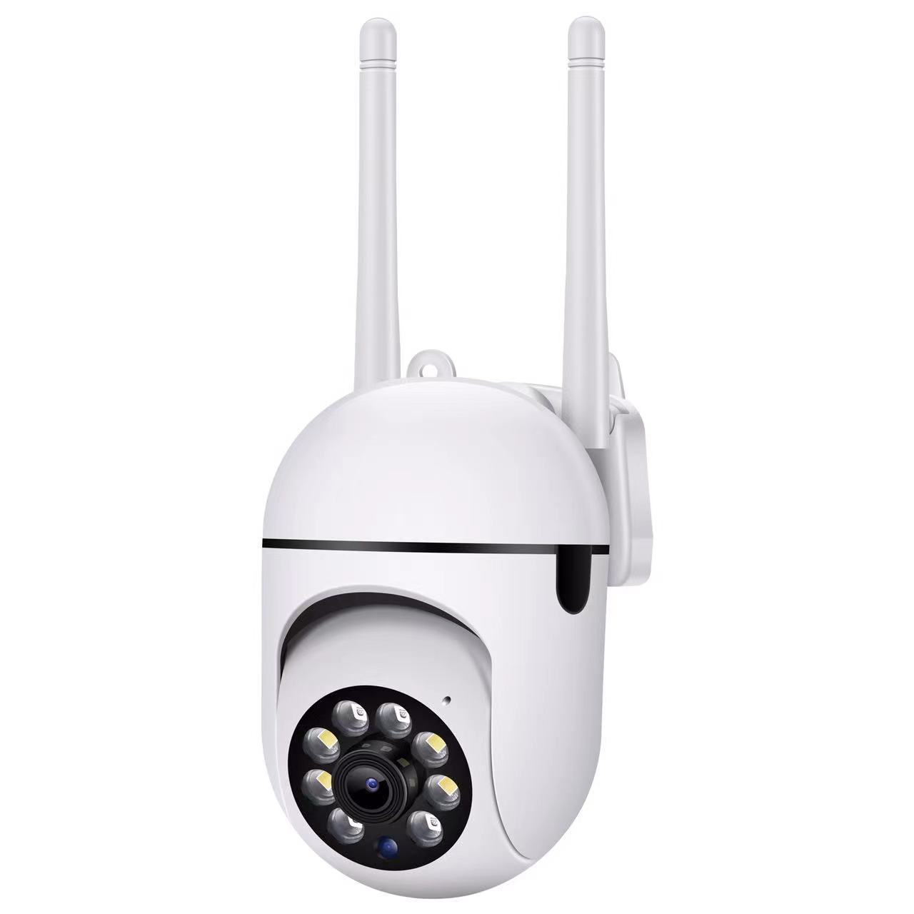 1080p-dome-kamera Mit Kabelloser Schwenk-/neigefunktion, 360°-rundumsicht, Akkubetrieb, Zwei-wege-kommunikation, 2-mp-wlan-überwachungskamera Für Den Außenbereich
