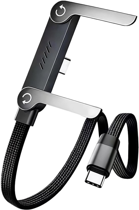 2-in-1-ladegerät – 240-w-ladekabel – Usb-c-auf-usb-c-ladekabel – 1 Ladekabel – 1 Ladekabel Mit Ständer