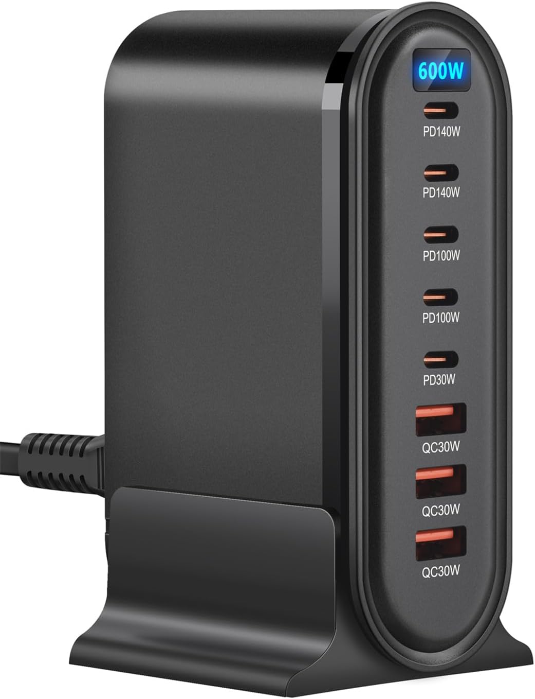 Elektronisches Laden / – + Eu Pd Hub Pps Zwei Für 600w 140w Anschluss 100w Wand Usb-c Anschlüsse 8-in-1 Laptop Station Ladegerät Für Verschiedene Geräte