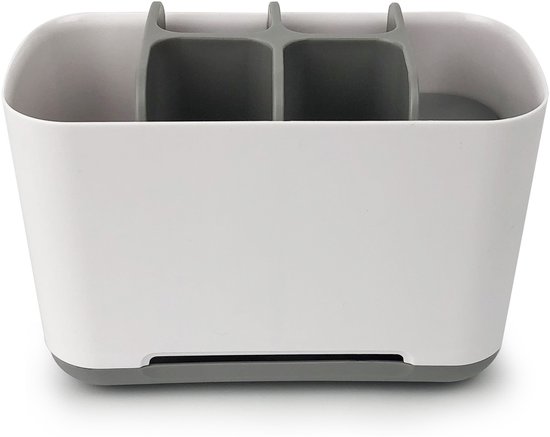 Minimalistischer Halter Und Abtropfständer Für Elektrische Zahnbürsten In Grau Und Weiß – 18 X 9,4 Cm