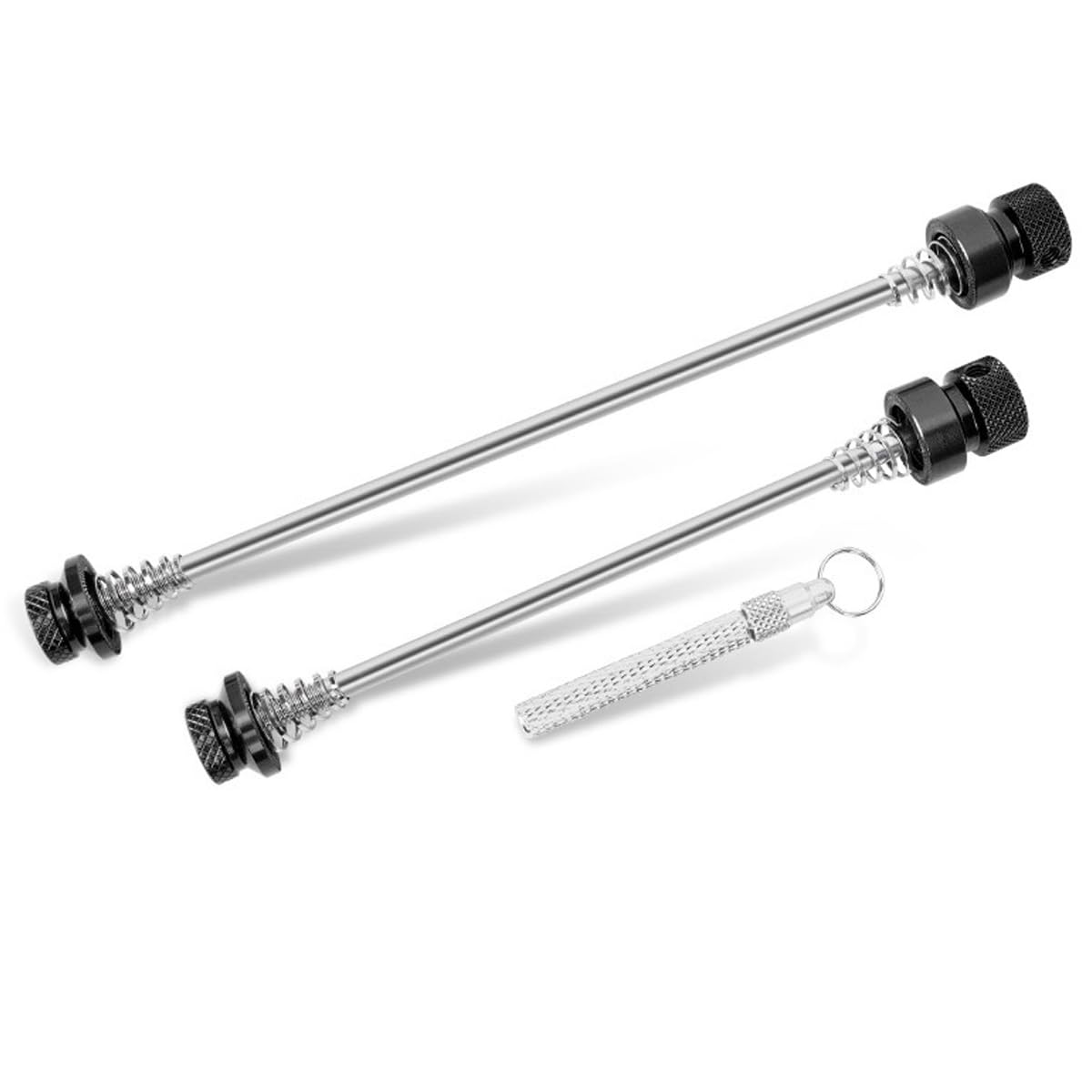 Diebstahlsichere Schnellspannbolzen Für Mountainbikes Und Rennräder, Universell Passend Für 155 Mm Und 115 Mm Aluminiumachsen, Abnehmbarer Hebel, Edelstahlkern, Ipx5