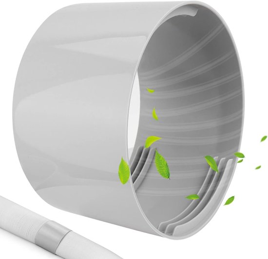 Schlauchverbinder Aus Acrylnitril-butadien-styrol (abs), 6-zoll-abluftschlauchverbinder Für Tragbare Klimaanlagen