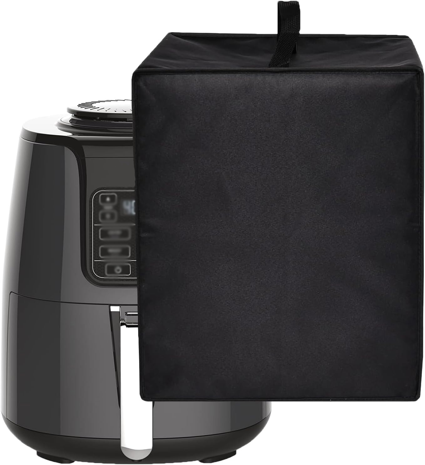 Hitzebeständige, Wasserdichte Und Staubdichte Heißluftfritteusenabdeckung Für Ninja Af101 4-quart-heißluftfritteuse/instant Vortex Plus 6-quart-xl-heißluftfritteuse (schwarz)