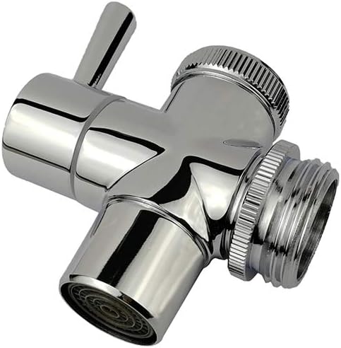Wasserhahn-umstellventil - Mit Luftsprudler - Silber G1/2 3/4)