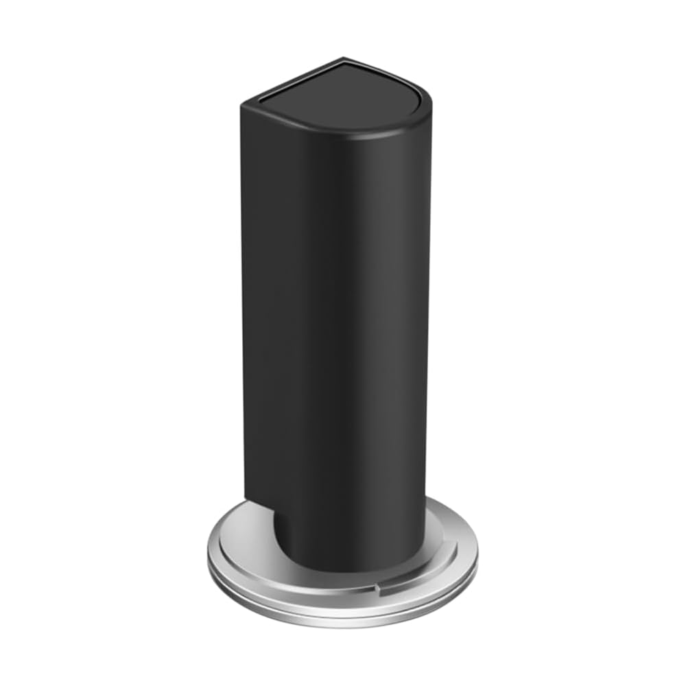 2-teiliger Magnetischer Türstopper, Verstellbarer, Geräuscharmer Bodentürstopper Mit Trittschutz, Geeignet Für Türrahmen Mit Einer Breite Von Mehr Als 16 Mm - Schwarz.