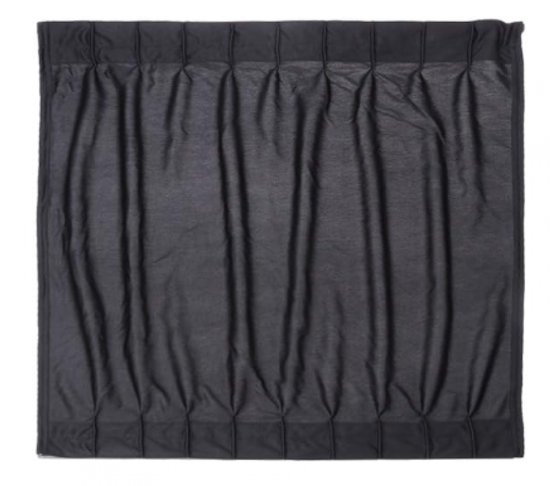 Autofenster-vorhänge – Sonnenschutz Für Den Autoinnenraum – 50 X 47 Cm – Schwarz – Sichtschutz – Verdunkelungsstoff