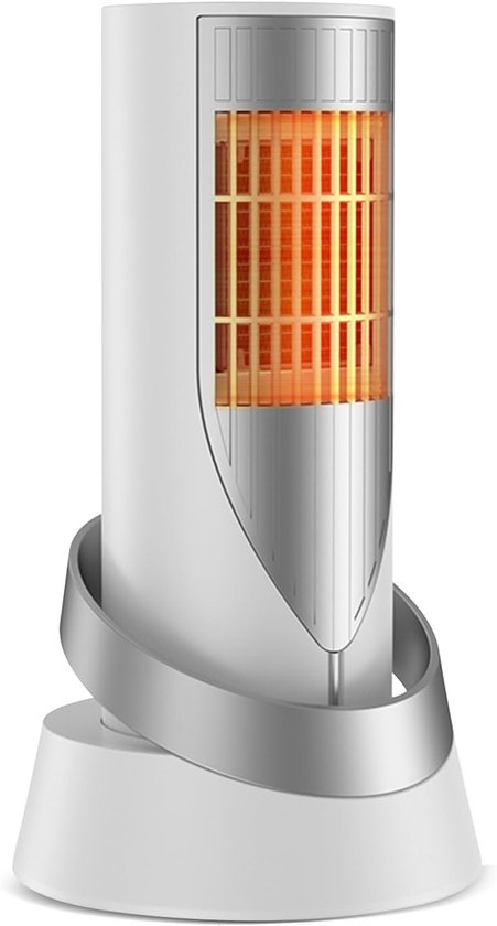 Keramikheizkörper, Energiesparender Elektrischer Heizlüfter Mit Thermostat, 1200 W, Tragbar Und Stromsparend, Für Schreibtisch, Schlafzimmer, Wohnzimmer, Mit Kippschutz